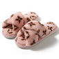 Fluffy Women's Indoor Fuzzy Fur Slippers