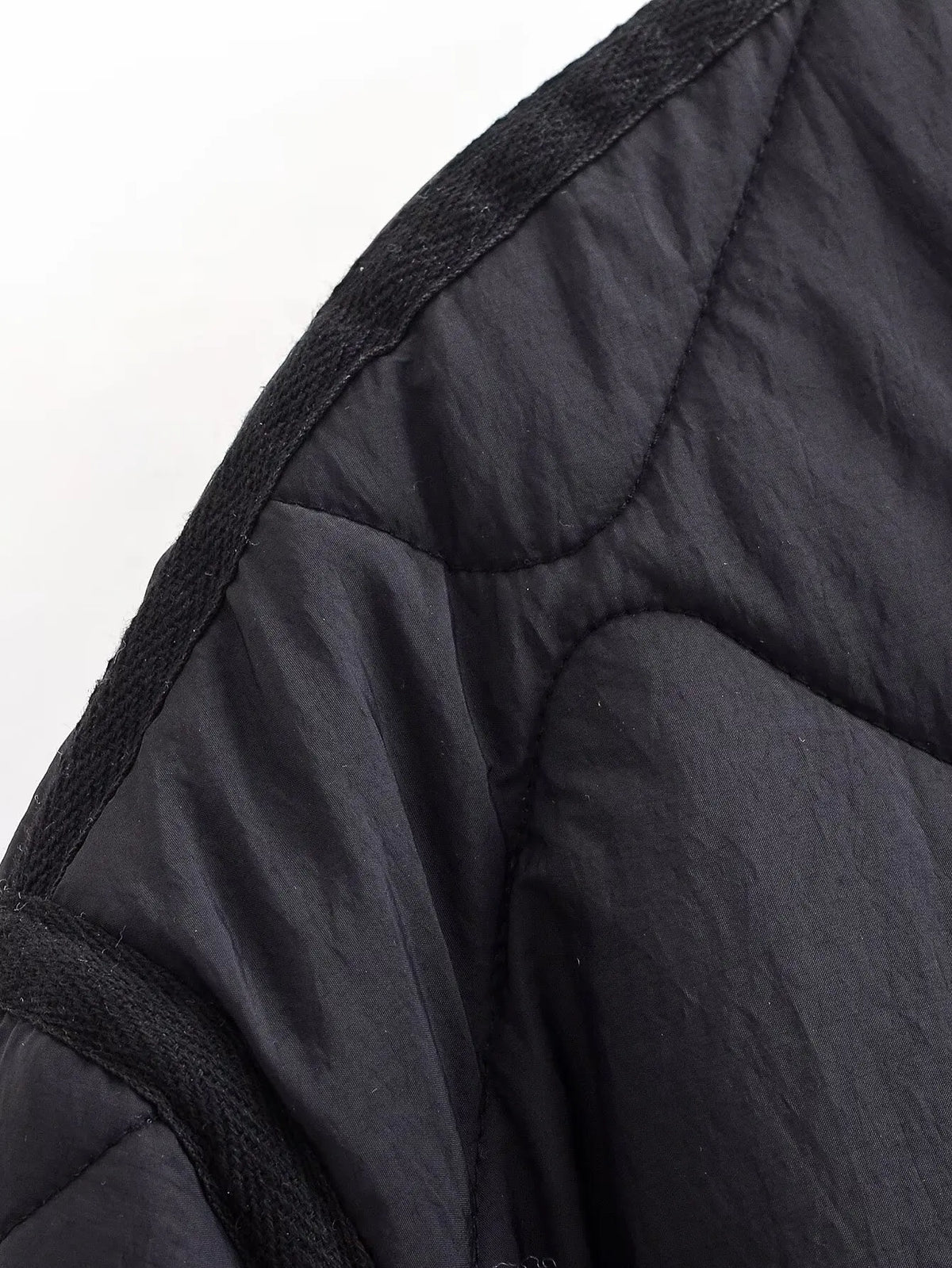 Solid Single-Breasted O-Neck Jacket for Women