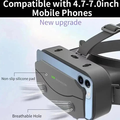 3D Virtual Reality Glasses Headset for Smartphones