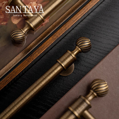 Brushed Antique Brass Kitchen Cabinet Pull Handle