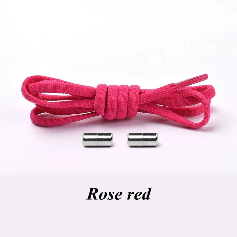 Round Elastic No Tie Shoelaces for Kids and Adults