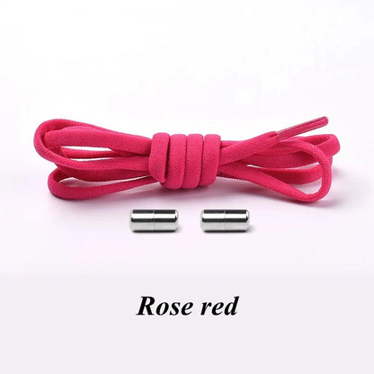 Round Elastic No Tie Shoelaces for Kids and Adults