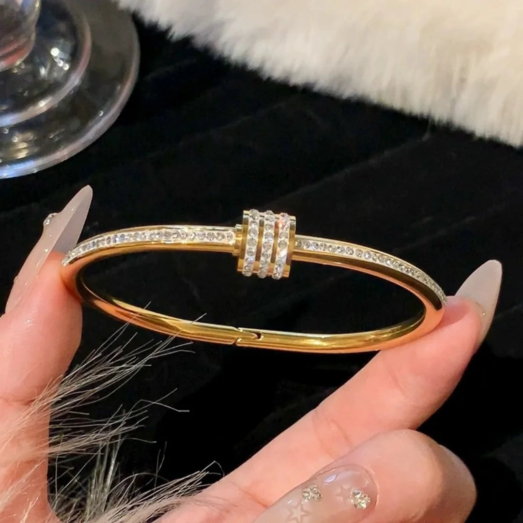 Titanium Steel Starry Sky Bracelet for Women