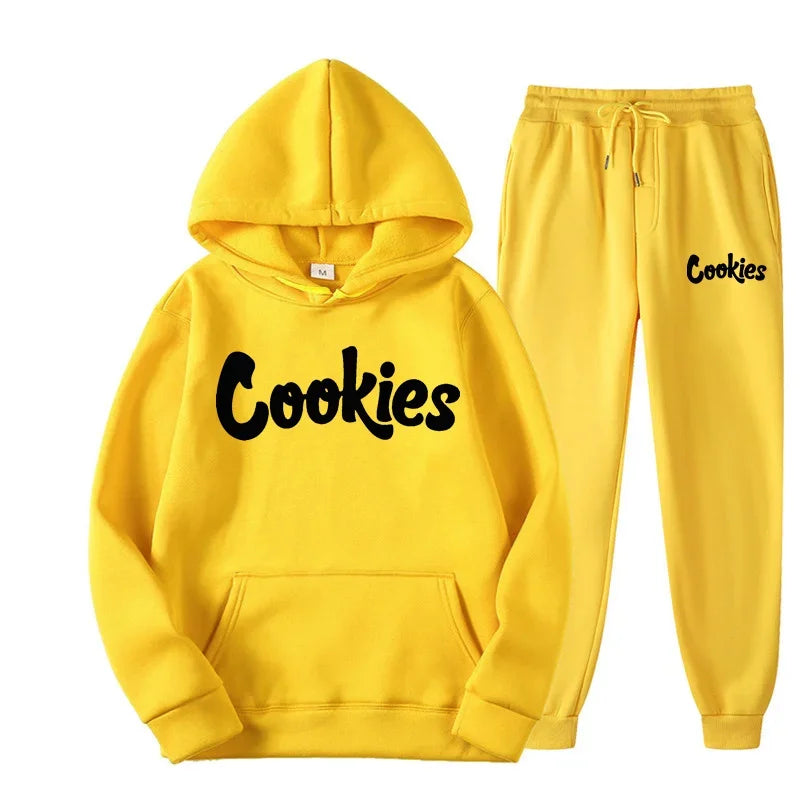 Casual Hoodie Two-Piece Suit for Men and Women