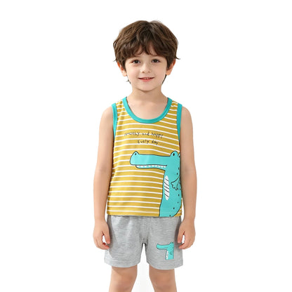 Cotton Summer Kids Clothing Set T-Shirt and Shorts