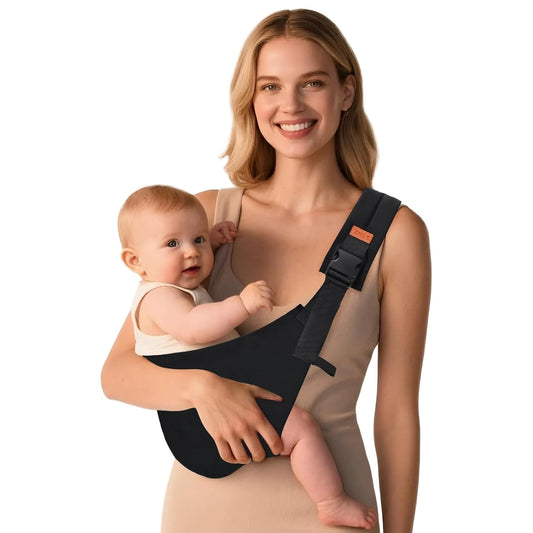 Soft Cotton Baby Carrier Sling with Anti-Slip Design