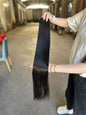 Bone Straight Synthetic Hair Bundles Yaki Weaving