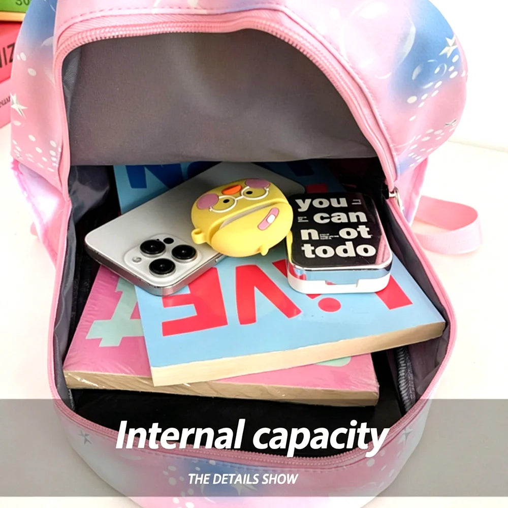 Pink 10-Inch Lightweight Backpack for Boys and Girls