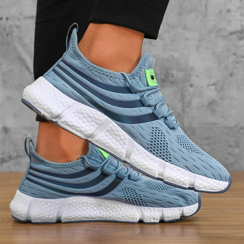 Men's Breathable Platform Running Sneakers