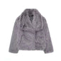 Cropped Faux Fur Jacket Coat for Women