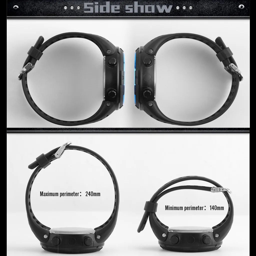 Men's Military Sports LED Digital Watch with Luminous Features