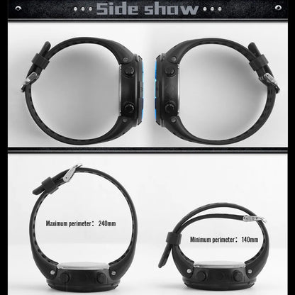 Men's Military Sports LED Digital Watch with Luminous Features