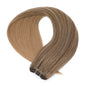 30 Inch Bone Straight Synthetic Hair Bundles Piano Blonde Ombre