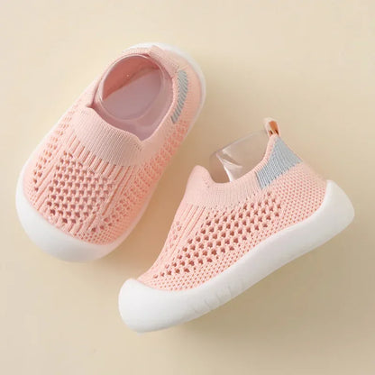 Breathable Mesh Knit Baby Sneakers for Toddlers