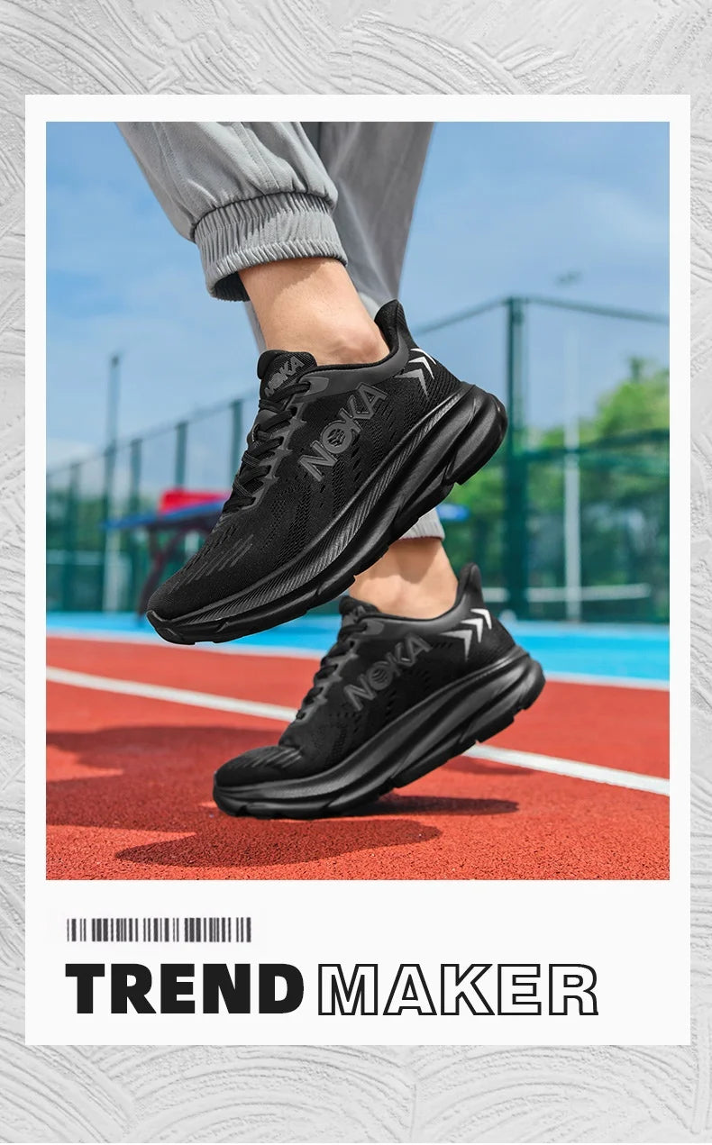 Men's Breathable Mesh Running Shoes for Outdoor Use