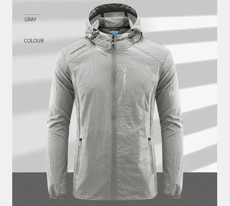 Men's UV Protection Quick Dry Windbreaker Jacket