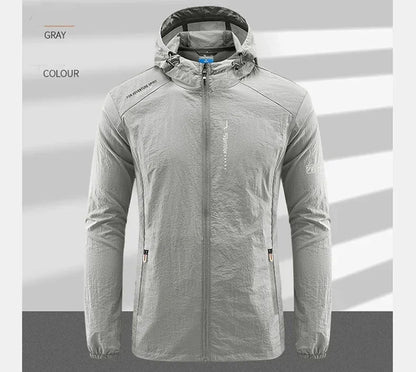 Men's UV Protection Quick Dry Windbreaker Jacket