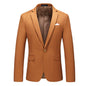 Bright Green Men's Blazer, Polyester Slim Fit Jacket