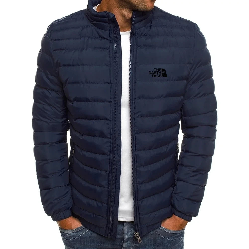 Men's Zipper Coat Slimming Warm Fashion Jacket