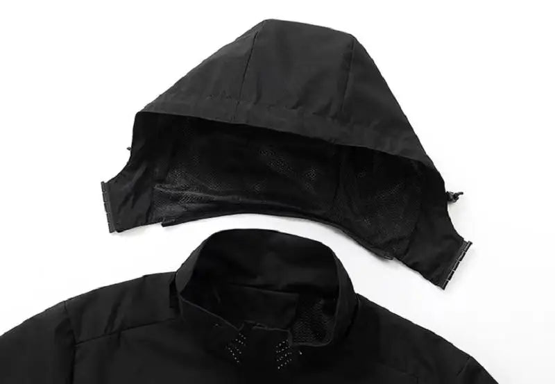 Men's Lightweight Waterproof Hooded Rain Jacket