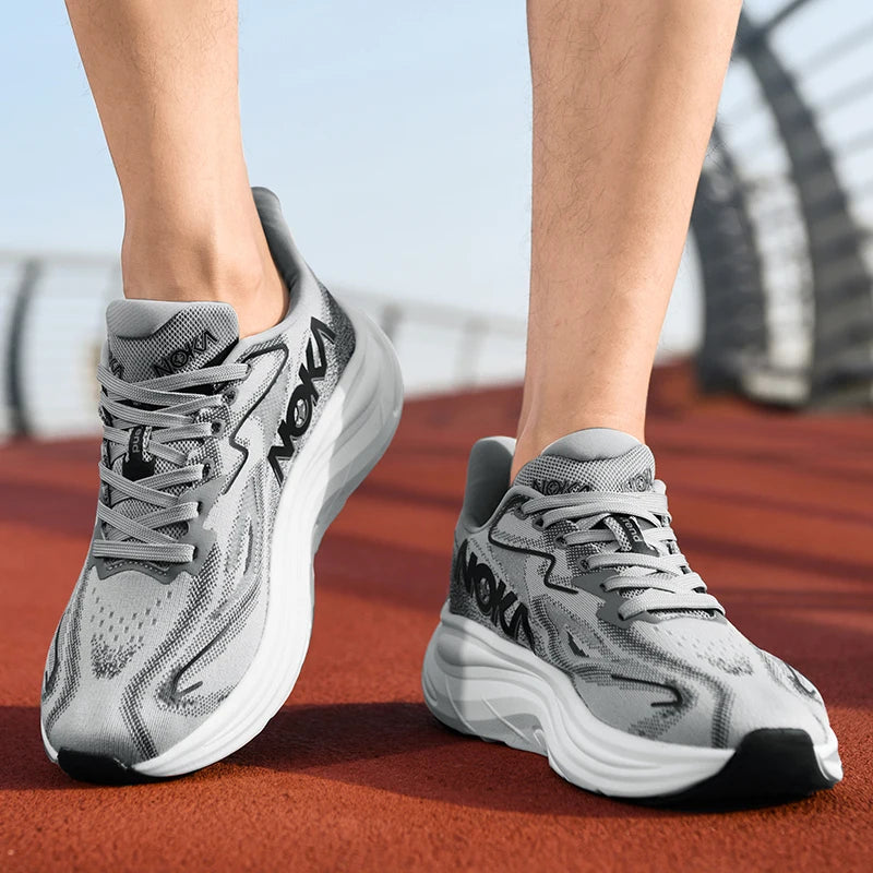 Men's Breathable Sports Running Shoes for Outdoor Use