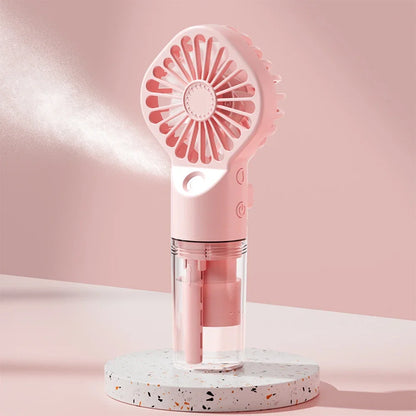 Portable Mini USB Rechargeable Humidifier Fan