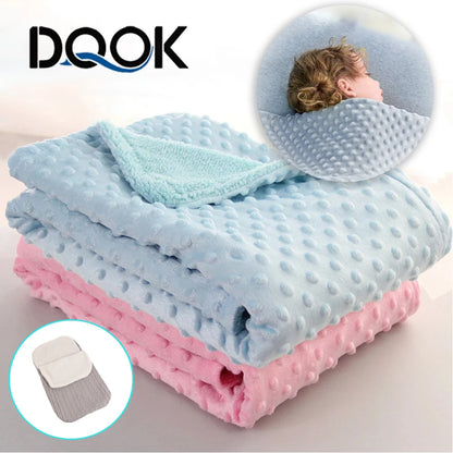 Baby Blanket Soft Cotton Swaddle Wrap for Newborns