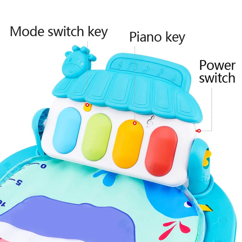 Baby Fitness Stand Music Play Gym Activity Toy