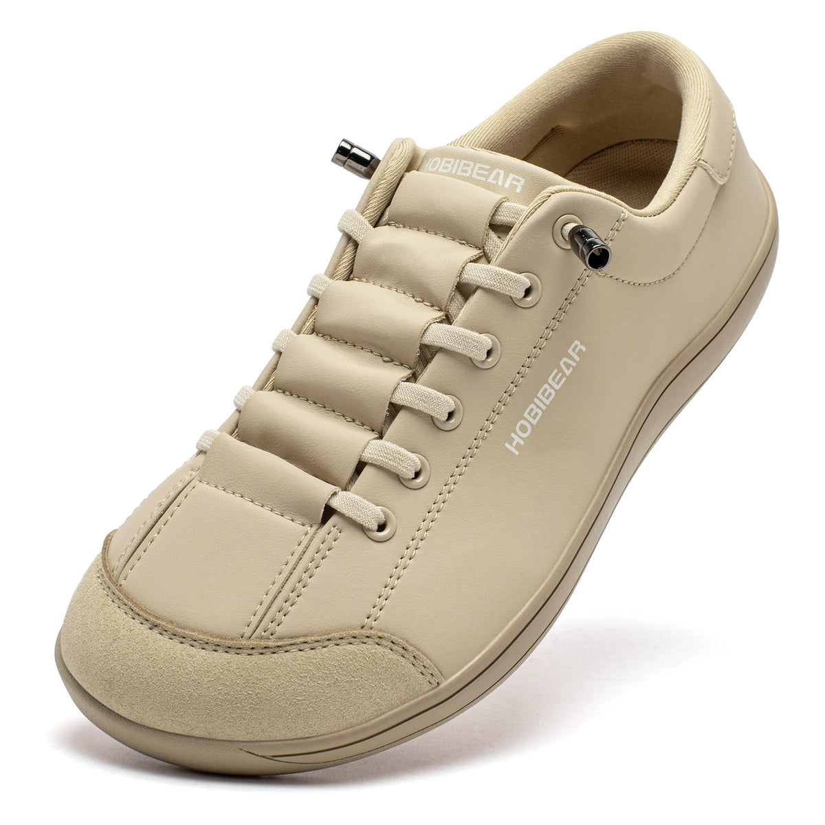 HOBIBEAR Unisex Barefoot Wide Toe Sneakers Artificial Leather