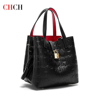 CHCH Women's Casual Tote Bag in PU Leather