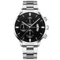 Men's Stainless Steel Quartz Calendar Watch