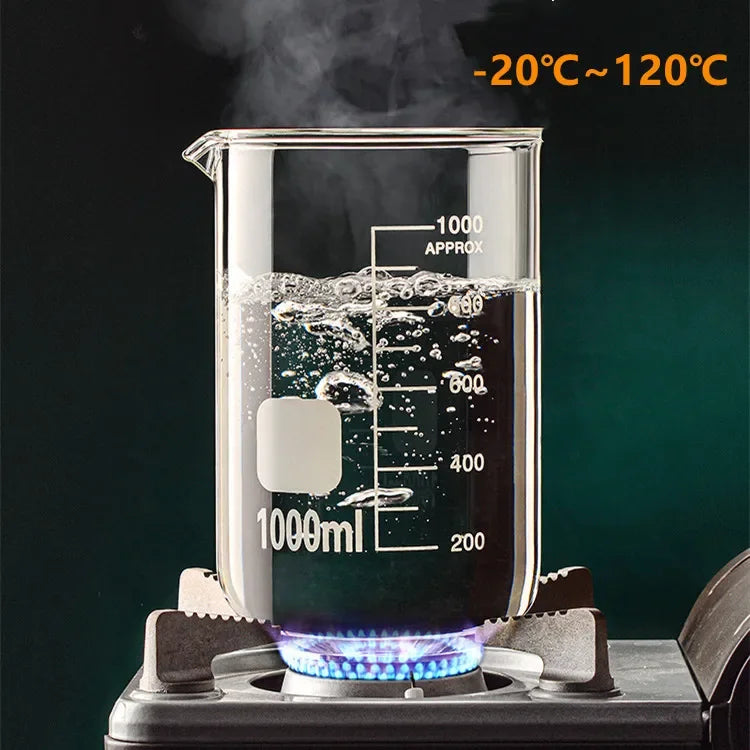 Glass Measuring Cup With Handle Heat-resistant 50-1000ml