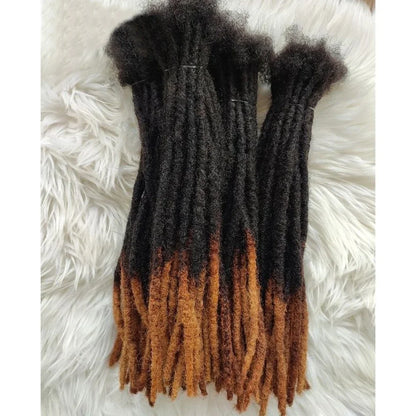 Kinky Straight Human Hair Dreadlocks Extensions 10 20 40 60 Strands