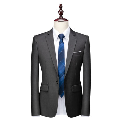 Bright Green Men's Blazer, Polyester Slim Fit Jacket