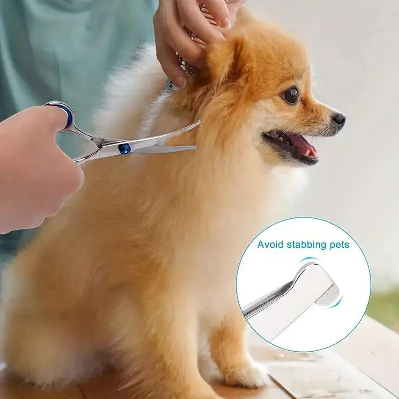 Pet Grooming Scissors Set – 4 Pieces