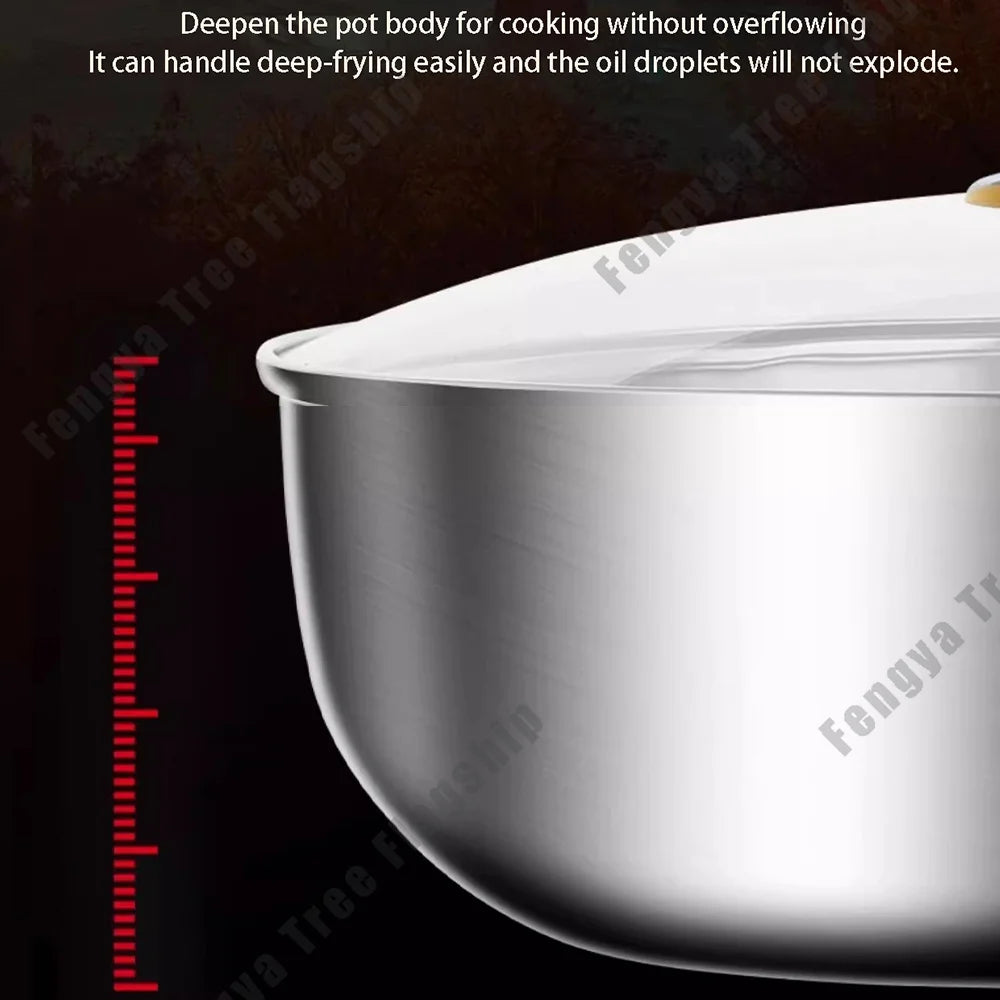 28cm Stainless Steel Non-Stick Frying Pan