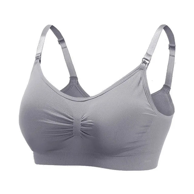Wirefree Nursing Bra for Women in Natural Color