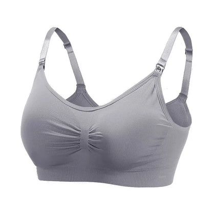 Wirefree Nursing Bra for Women in Natural Color