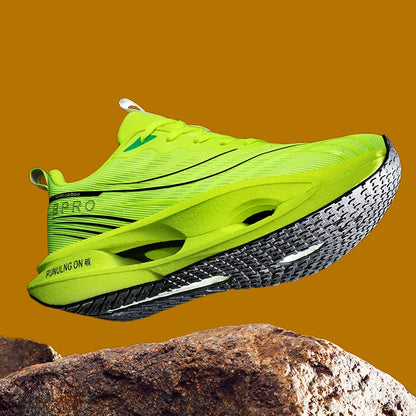 Men's Casual Running Shoes with Fabric Upper
