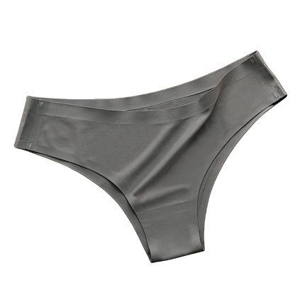 4PCS Seamless Brazilian Panties Cool Ice Silk Low Waist