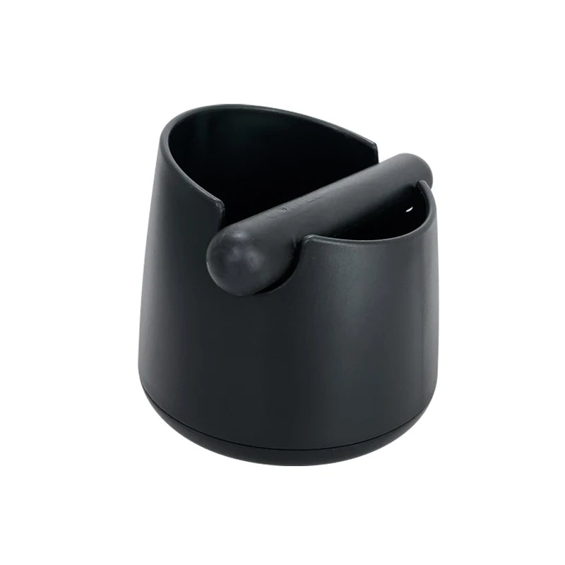 Coffee Knock Box Black ABS with Detachable Knock Bar