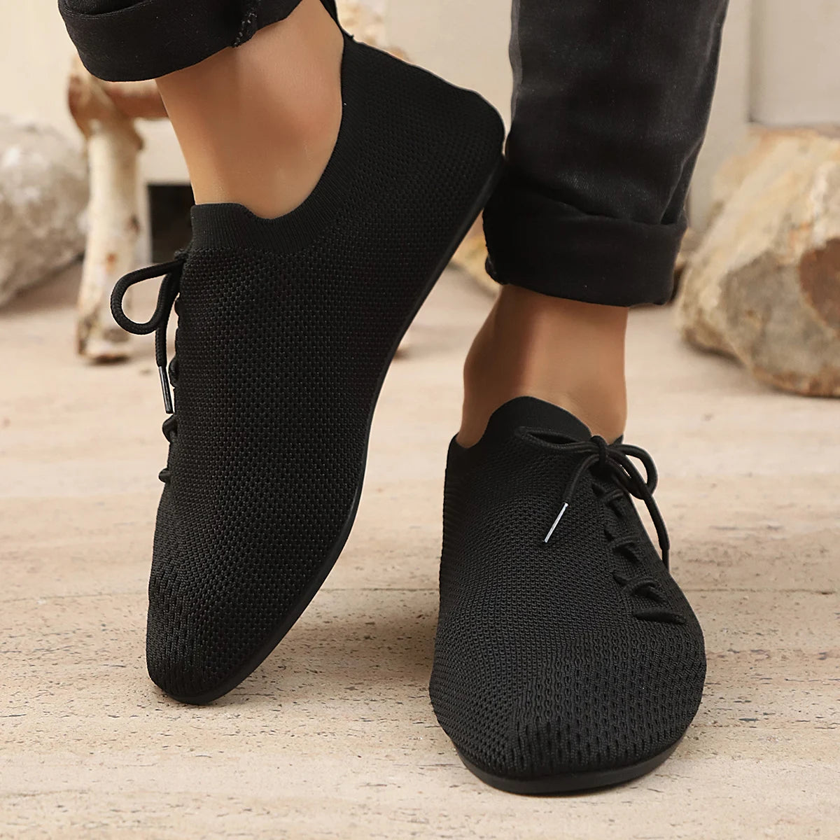 Breathable Mesh Loafers Men Casual Driving Shoes