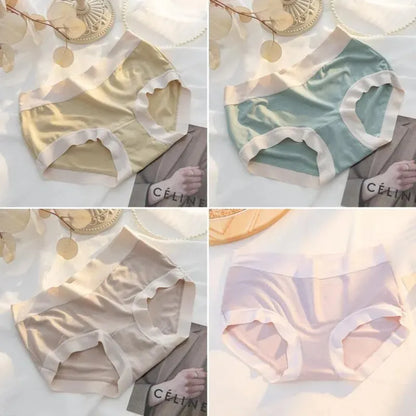 Women's Modal Seamless Briefs Underwear 4Pcs Set M-XL