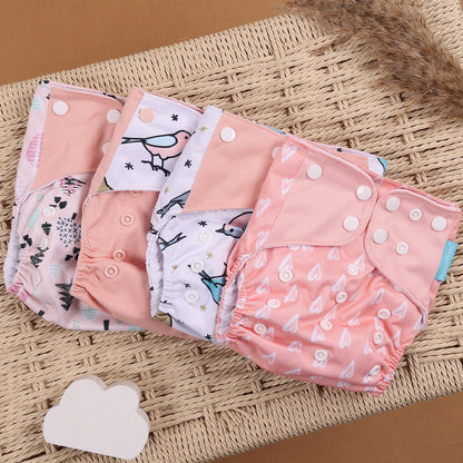Happyflute Eco-Friendly Cloth Diaper Set for Babies