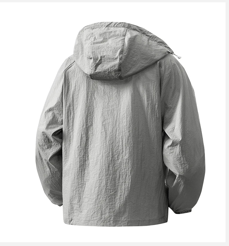 LNGXO Sun Protective Lightweight Jacket for Outdoor Sports