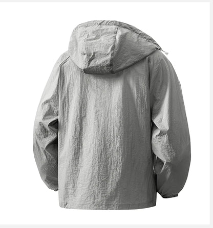 LNGXO Sun Protective Lightweight Jacket for Outdoor Sports