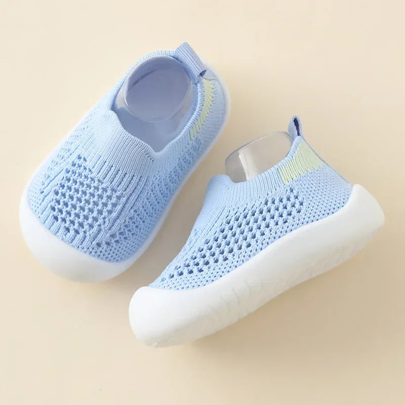 Breathable Mesh Knit Baby Sneakers for Toddlers