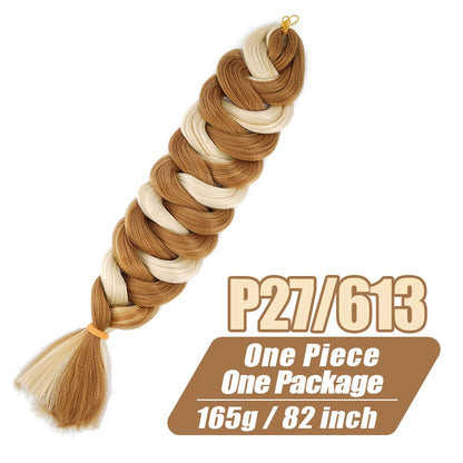 Kanekalon Jumbo Braiding Hair 82 Inch Kinky Straight