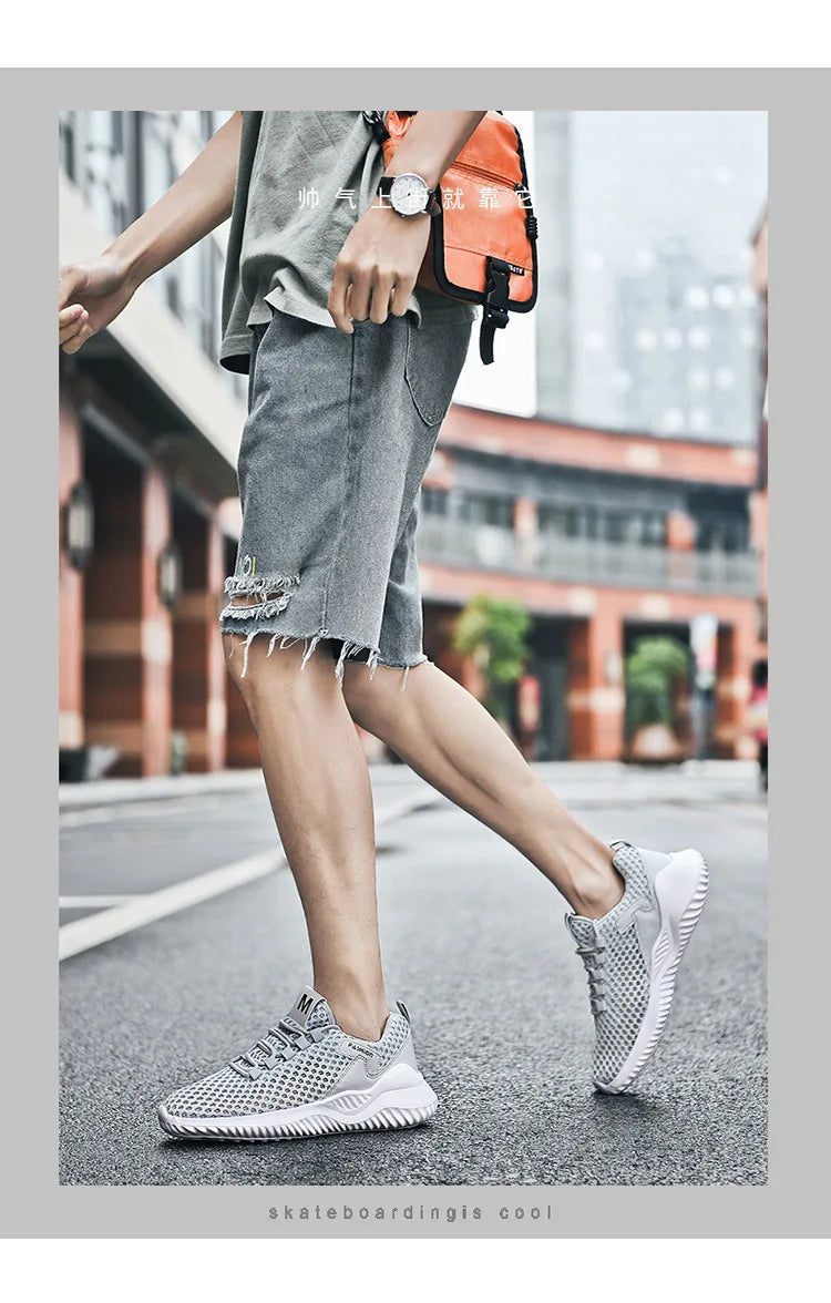 Men's Breathable Mesh Running Shoes