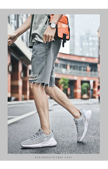 Men's Breathable Mesh Running Shoes